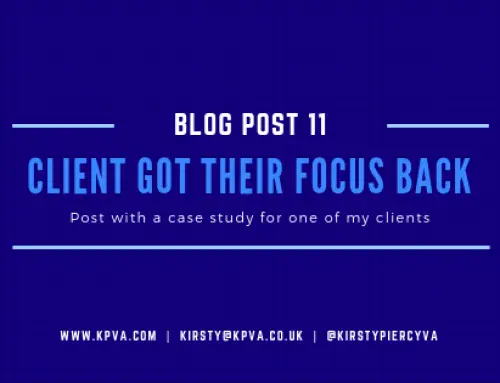How my Client Got Their Focus Back